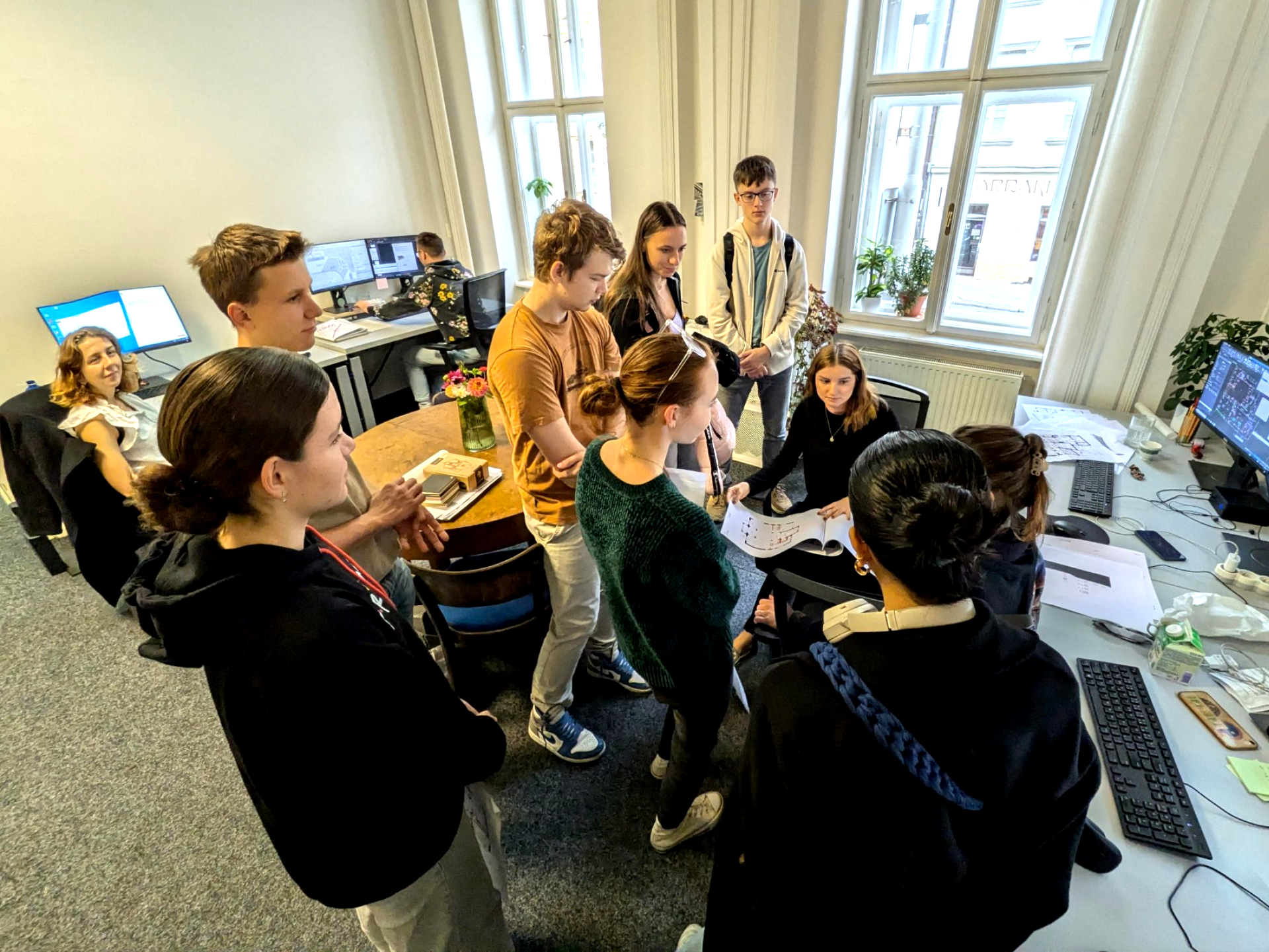 Studentský přepad!